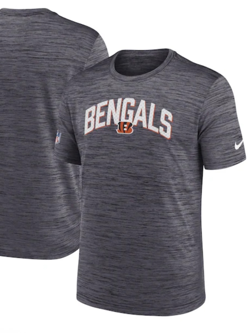 Men's Cincinnati Bengals Nike Sideline Velocity Athletic Performance tee SM new